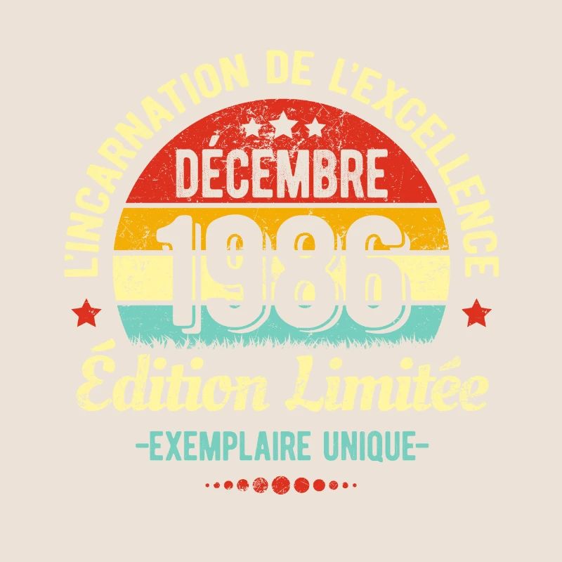 MILLÉSIME DÉCEMBRE 1986 ÉDITION LIMITÉE