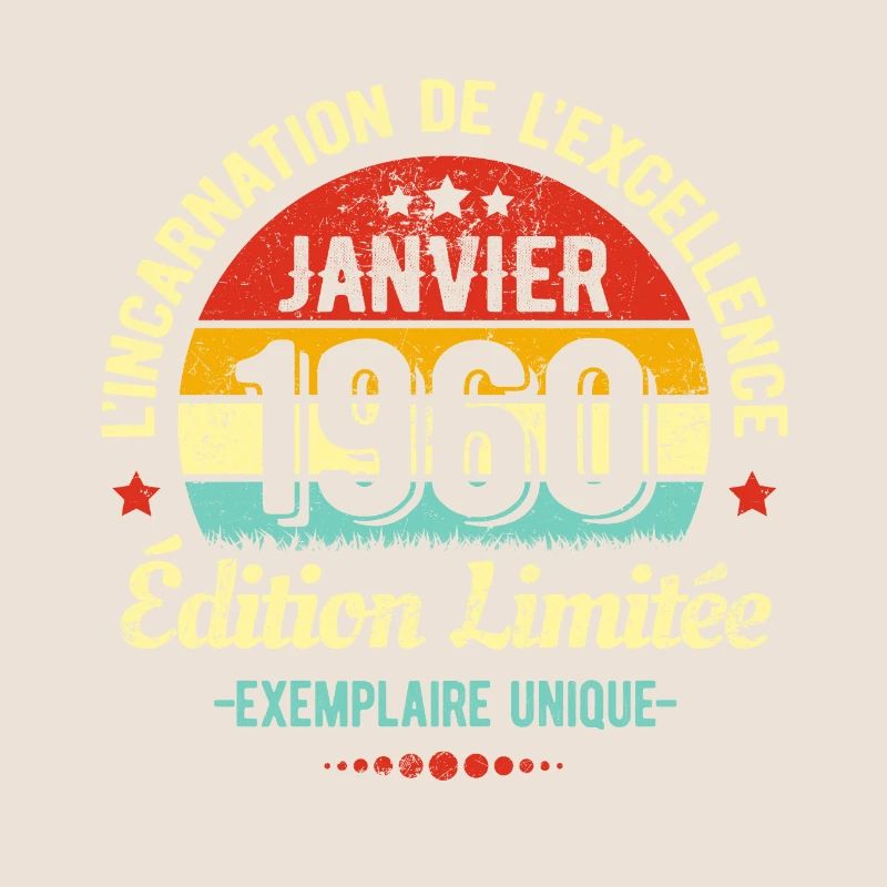 MILLÉSIME JANVIER 1960 ÉDITION LIMITÉE