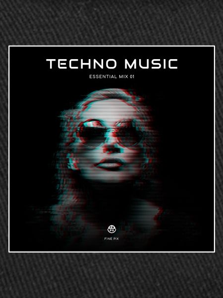Techno music glitch