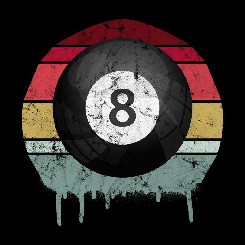 Billard 8-Ball Rétro
