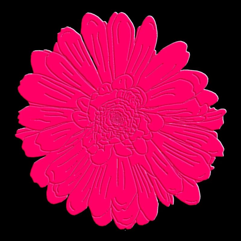 Bluete 3D Magenta