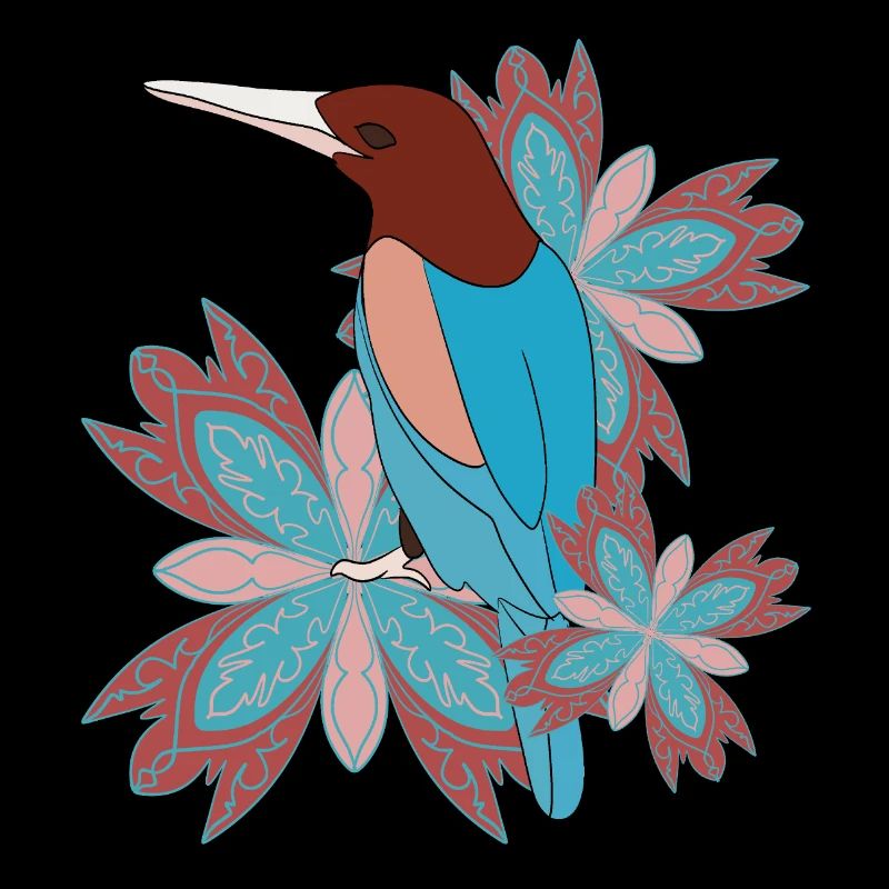 Oiseau mandala