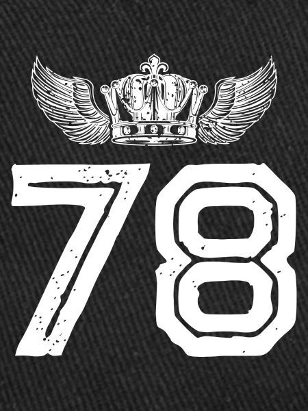 78 Number crown