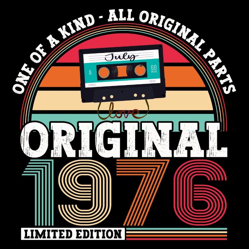 Original July 1976 46th Birthday Gift Men