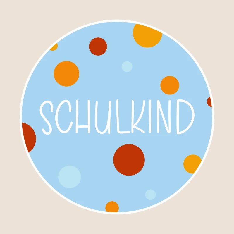 Schulkind - hellblau rote Version