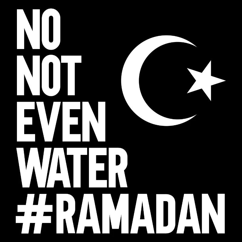 Non même pas d’eau Ramadan