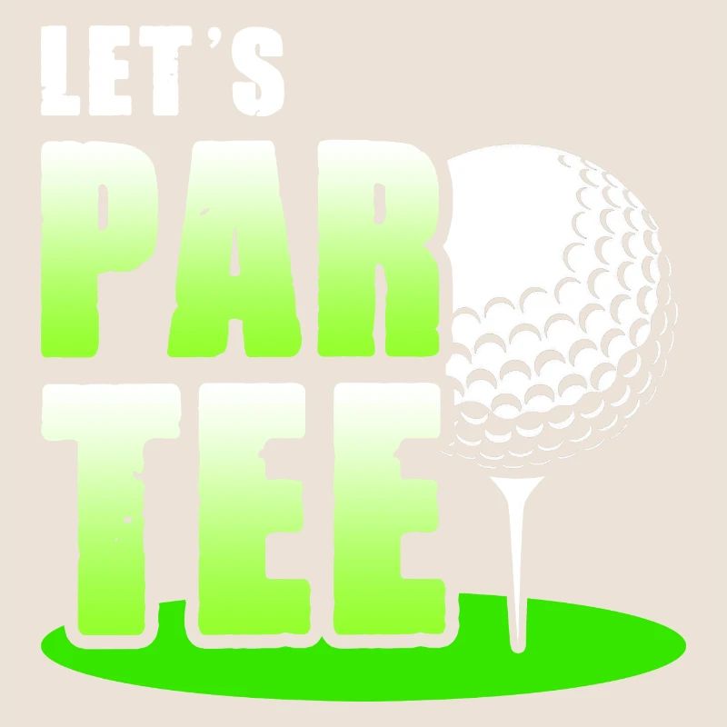 Let's Par Tee Golf Player Golfing Golf Course Golf