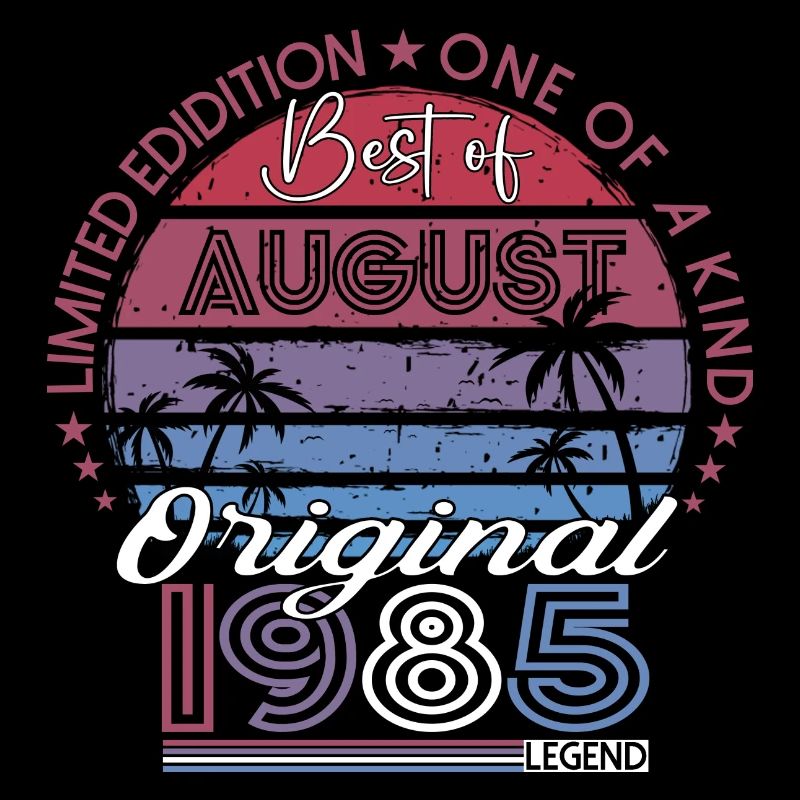 Original Août 1985 37th Birthday Gift Fun
