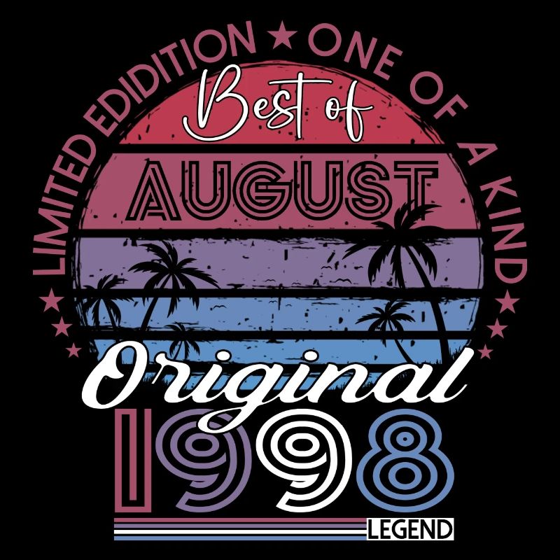 Original Août 1998 24th Birthday Gift Fun