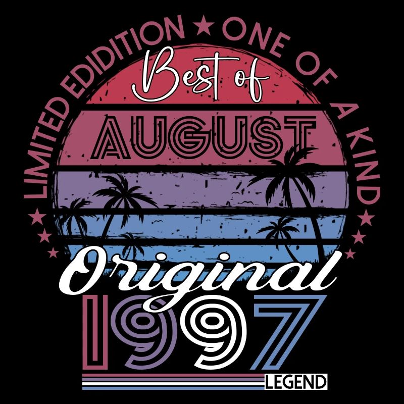 Original Août 1997 25th Birthday Gift Fun
