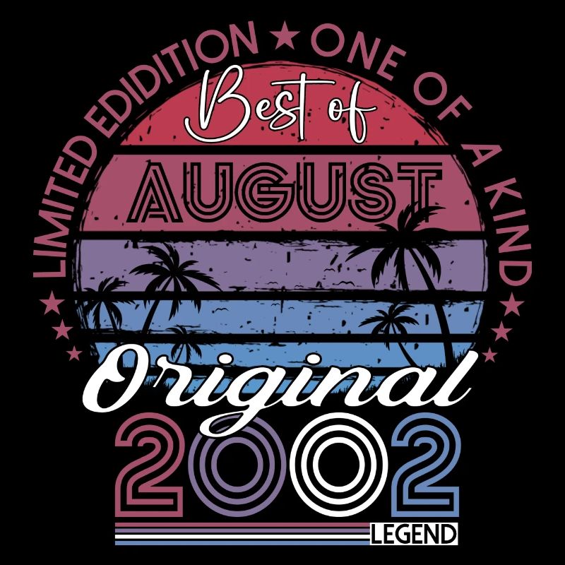 Original Août 2002 20th Birthday Gift Fun