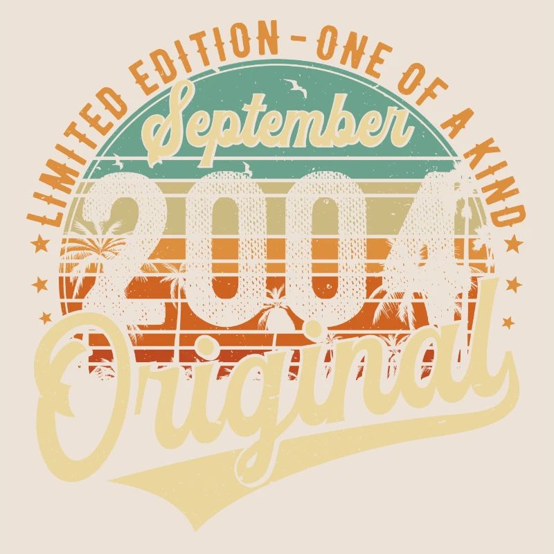 September 2004 Vintage Birthday Retro