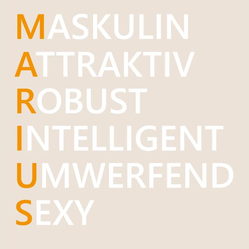Marius Name Geschenk