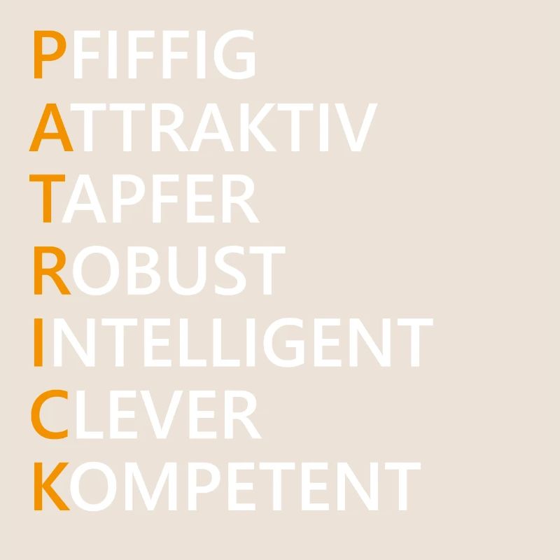 Patrick Name Geschenk
