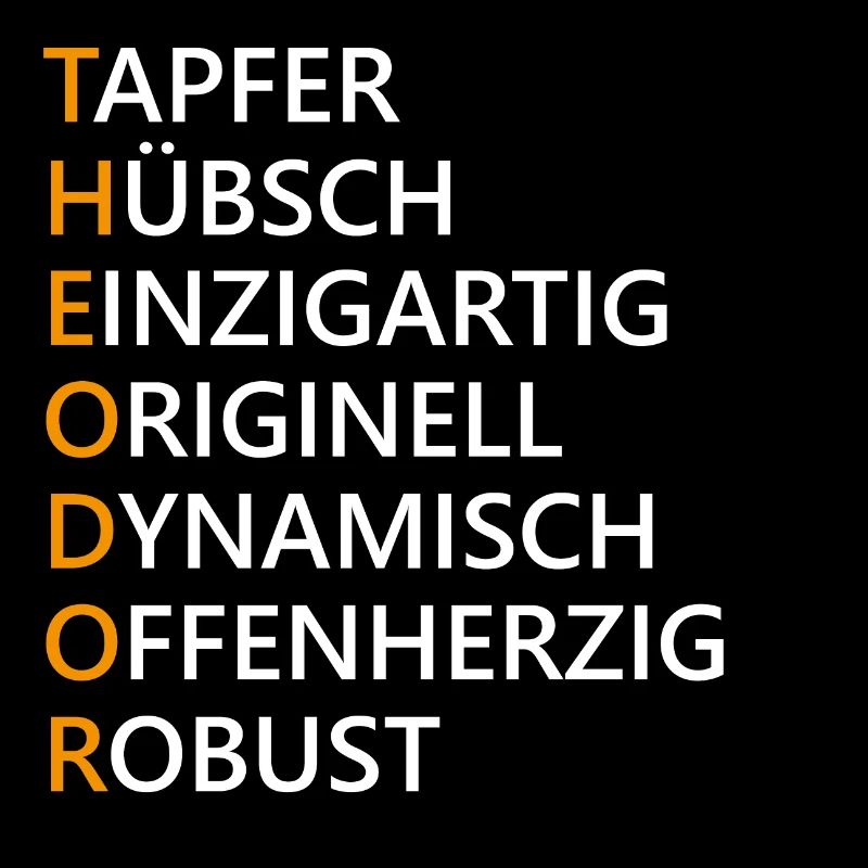 Theodor Name Geschenk