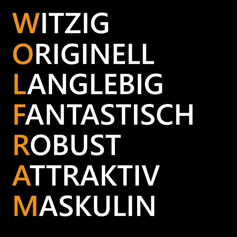 Wolfram Name Geschenk