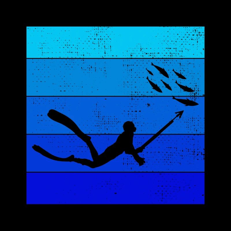Speerfischen Speerfischen Speerfischer Fischen