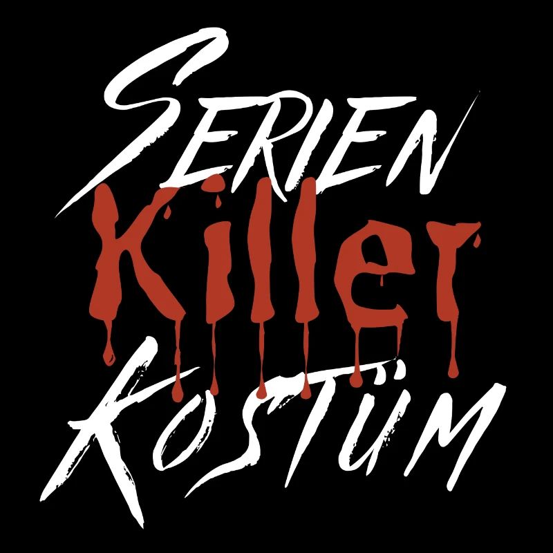 Serien Killer Kostüm Horror Halloween Grusel Fun