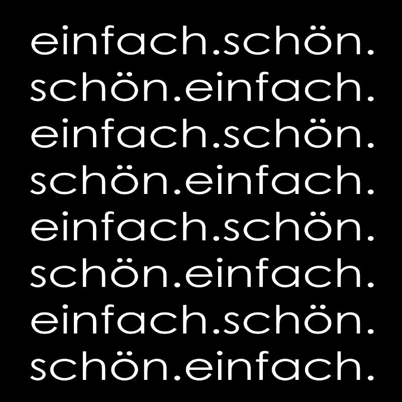 einfach