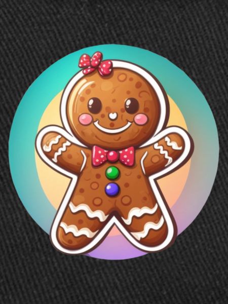 Gingerbread Weihnachtsmaskottchen