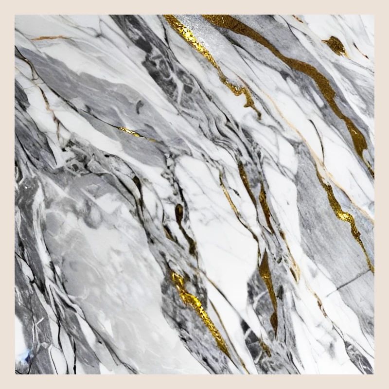 Marbre Pierre Naturelle Or Blanc Texture