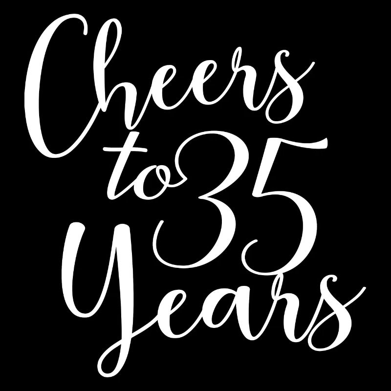 Vive le 35e anniversaire de ses 35 ans