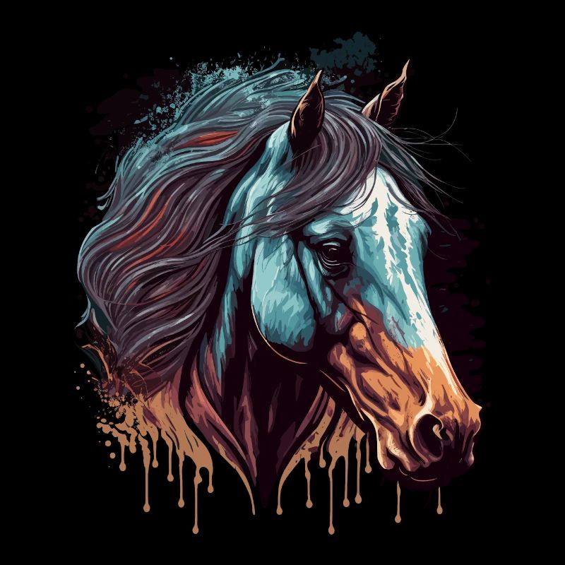 Œuvre d’art de cheval