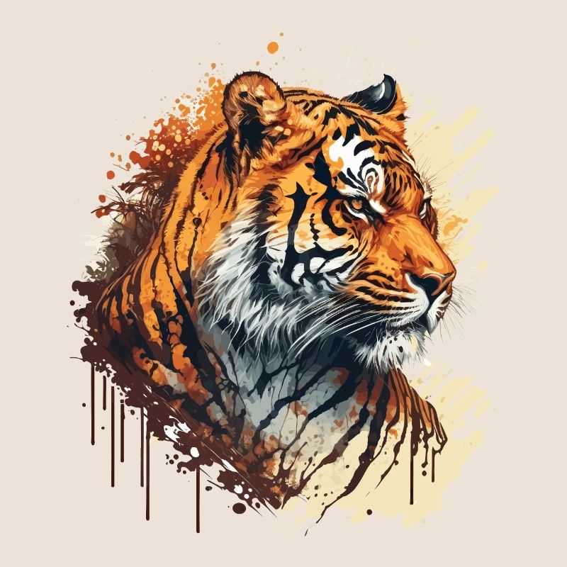Illustration du tigre