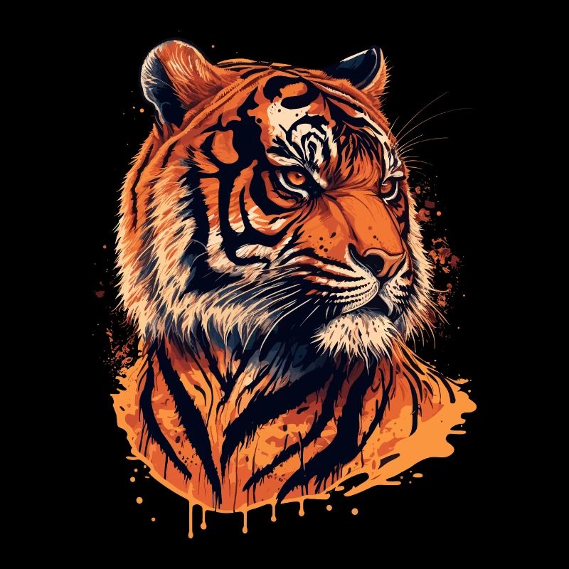 Tiger - Digital Artwork