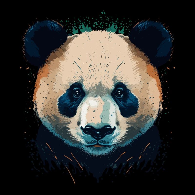 Panda Vous regardant