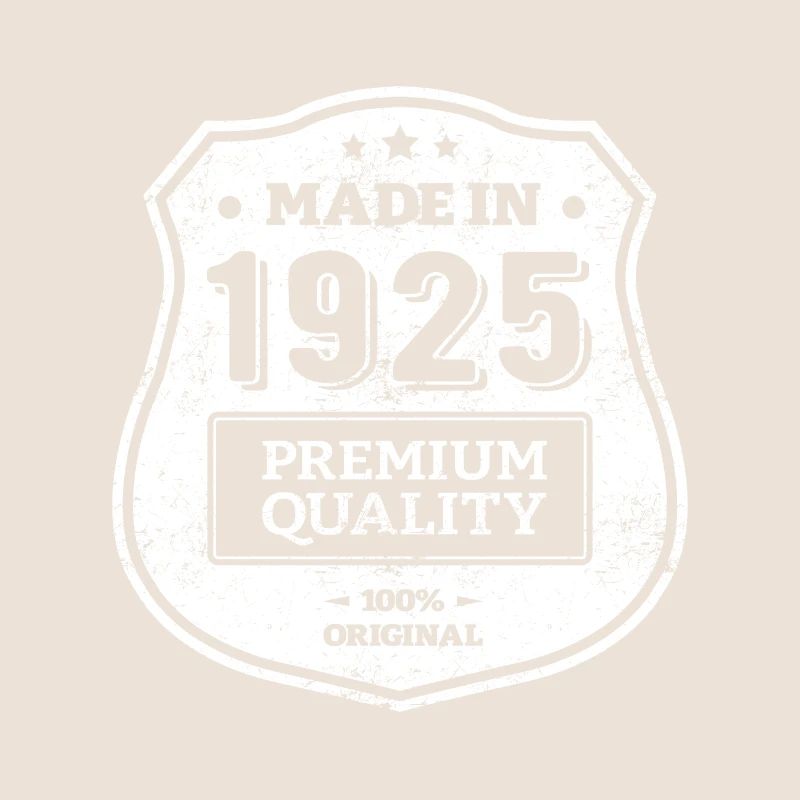 MADE IN 1925