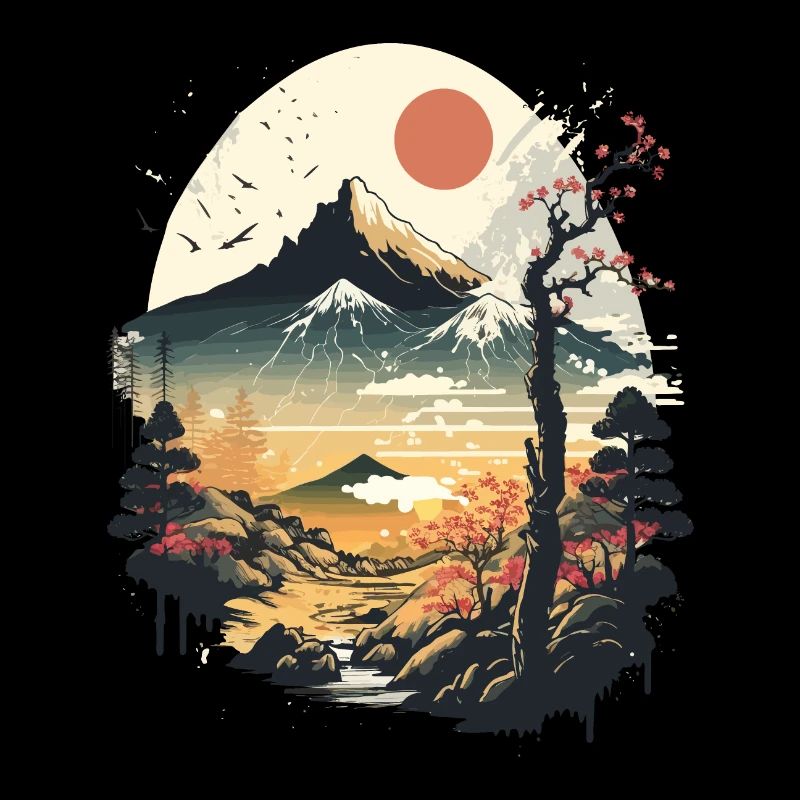 Japanischer Ventilator