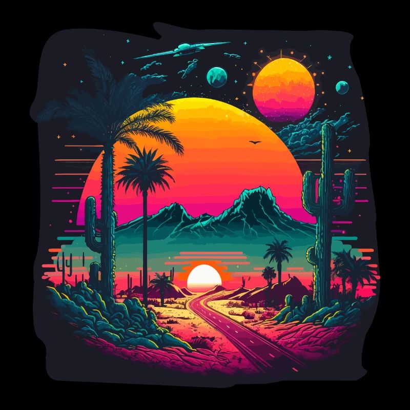 Neon Sunrise