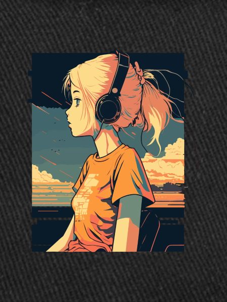 Fille d’anime rétro