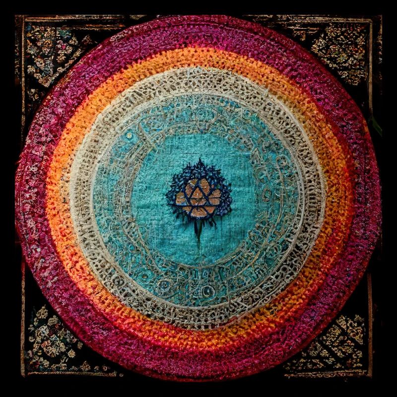 Boho Mandala Abstract