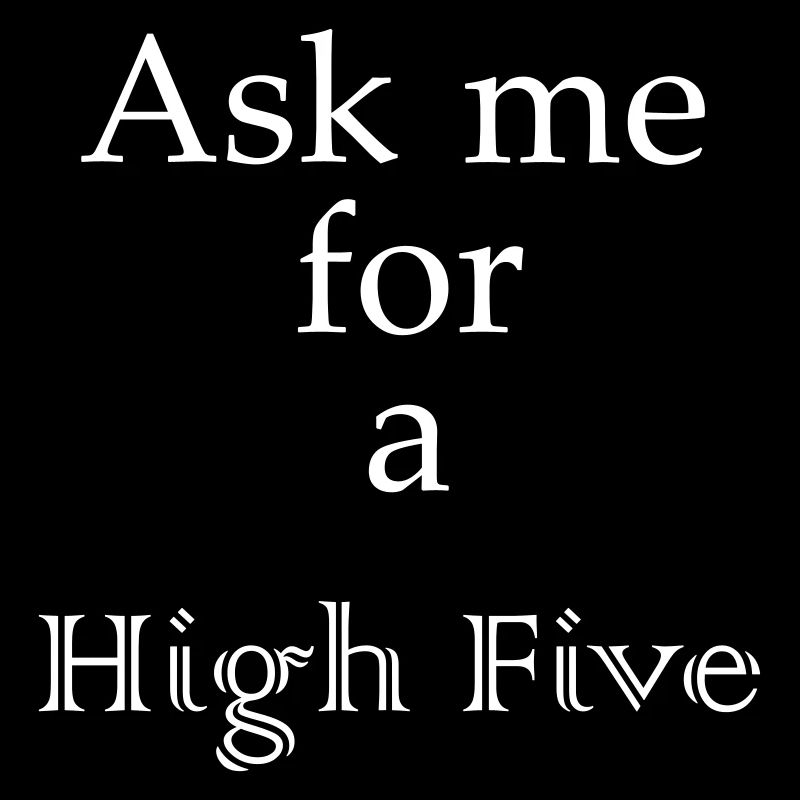 High Five - lettrage