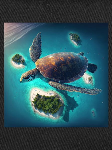The flying turtle