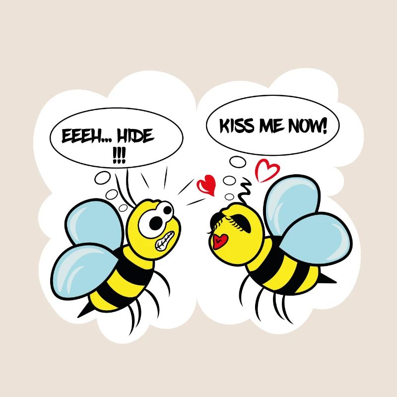 Comic bee