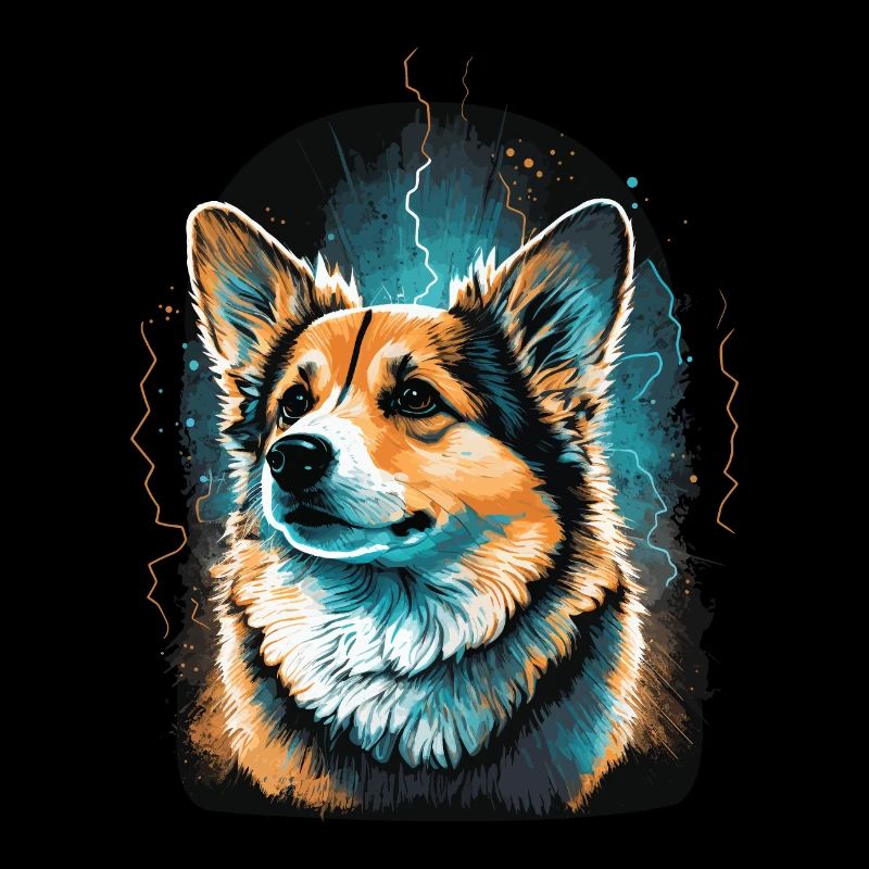 Glowing Corgi