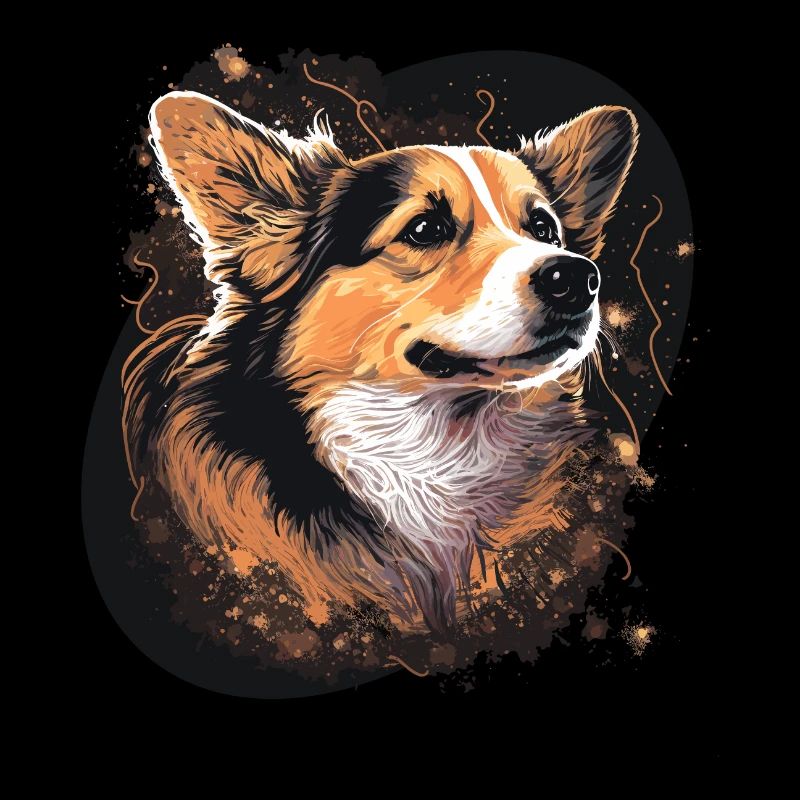 Paint Style Corgi