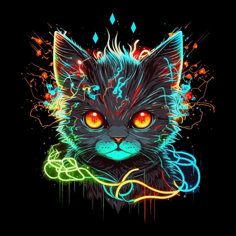 Chat chargé