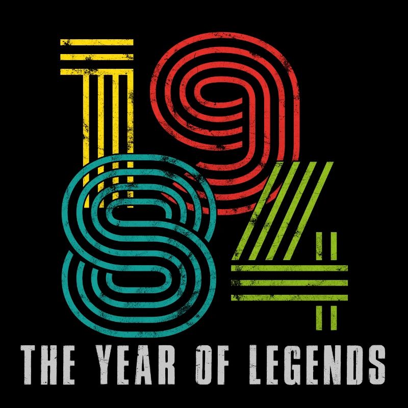 1984 Rétro de l’année de naissance