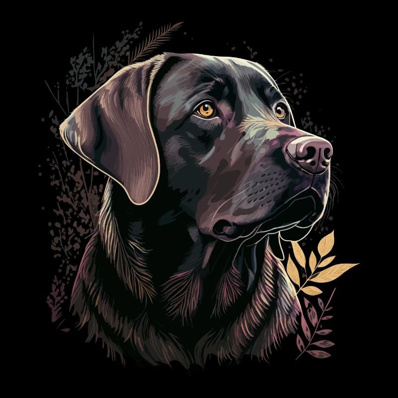 Purple Labrador Retriever