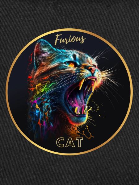 Furious cat