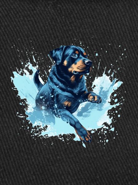 Rottweiler Dock-Plongée dans l’eau