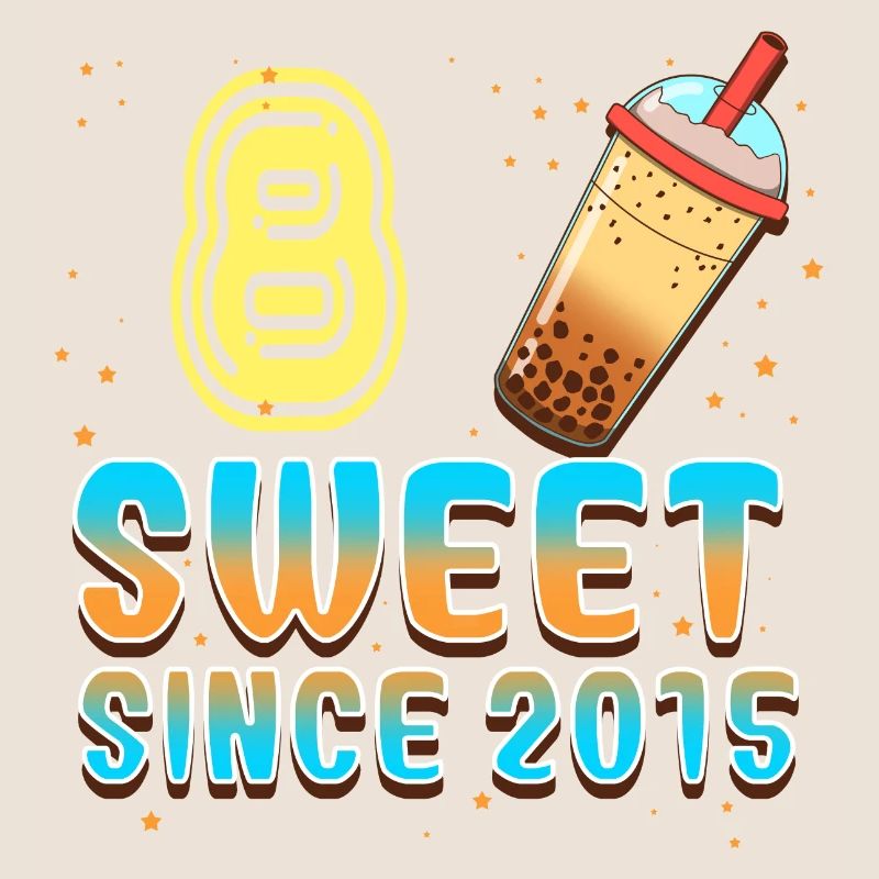 8. Geburtstag Bubble Tee