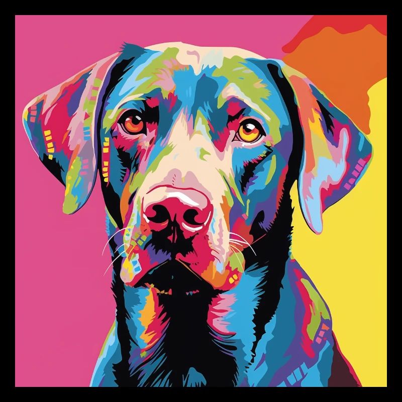 Labrador Retriever Pop Art