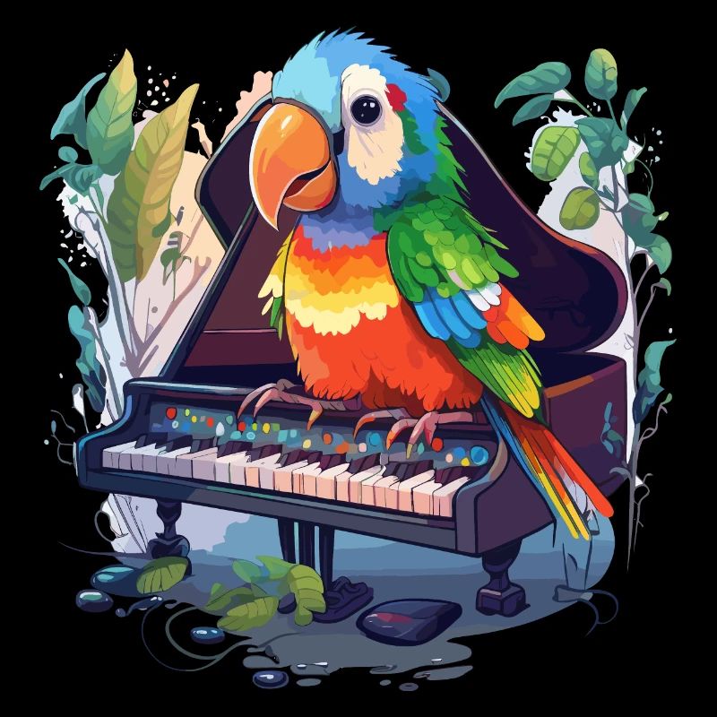 Perroquet Pianiste