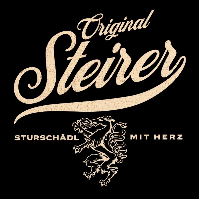 Vntage Original Steirer Typografie