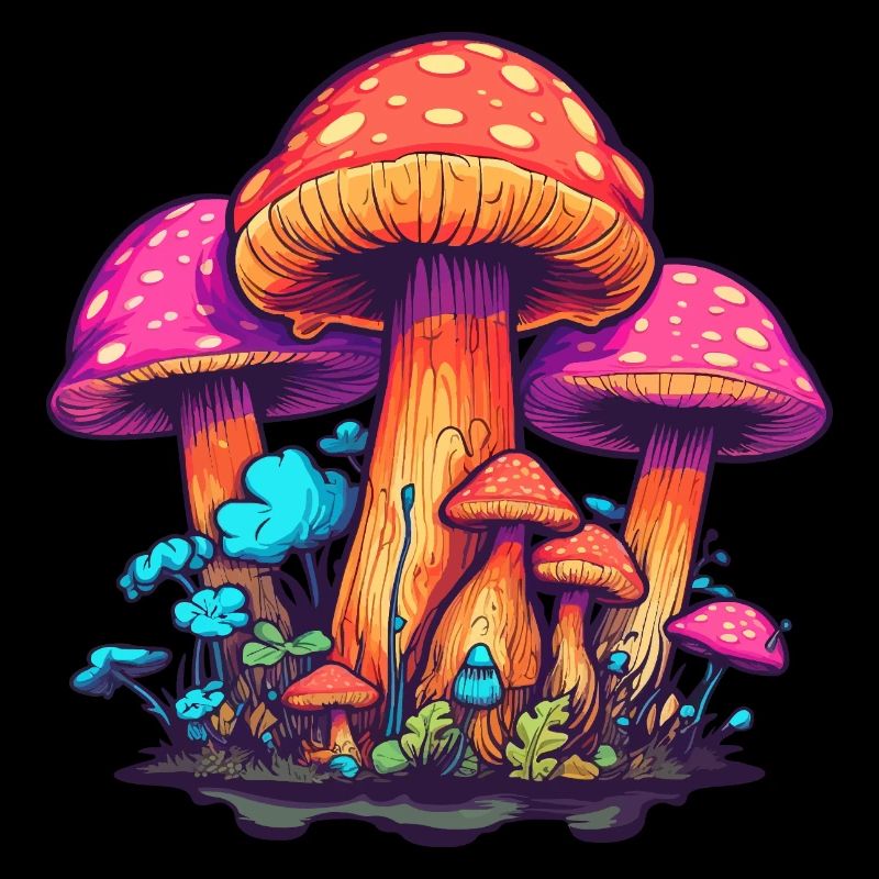 Psychédélique champi
